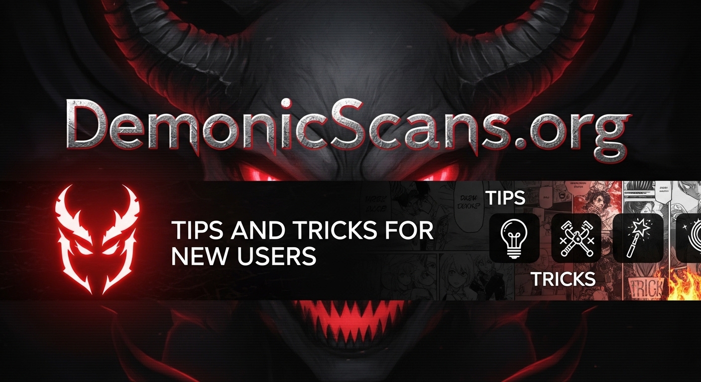 DemonicScans.org: Tips and Tricks for New Users