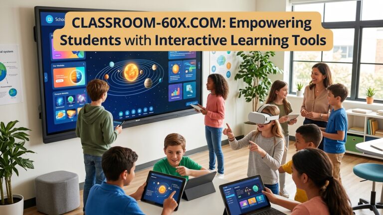 classroom-60x.com: Empowering Students with Interactive Learning Tools